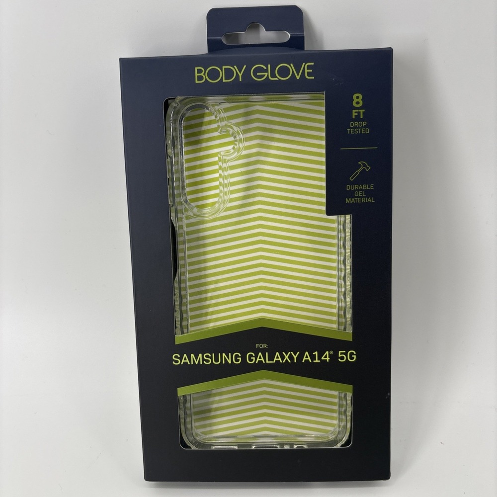 Samsung Galaxy‎ A14 5G Clear Phone Case Body Glove 8 Ft Drop Tested Sleek Slim